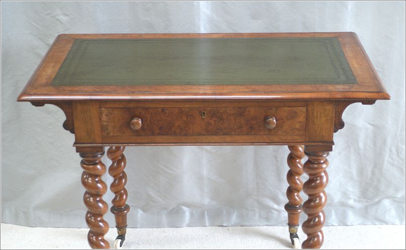3004 Antique Walnut Writing Table By Edwards & Roberts (4)